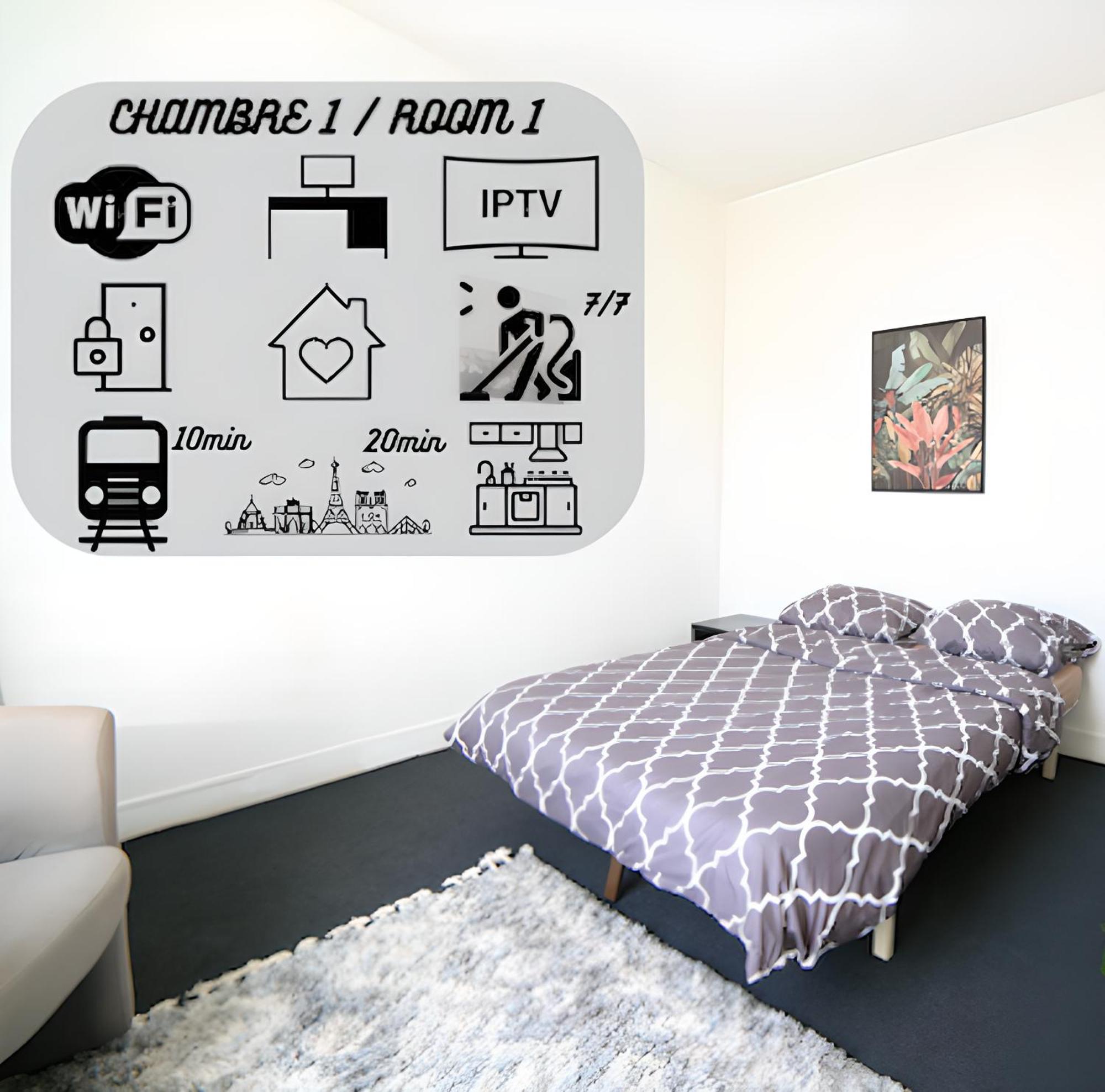 Chambre 1, Calme, 1 Station De Paris, Bureau Maisons-Alfort Esterno foto