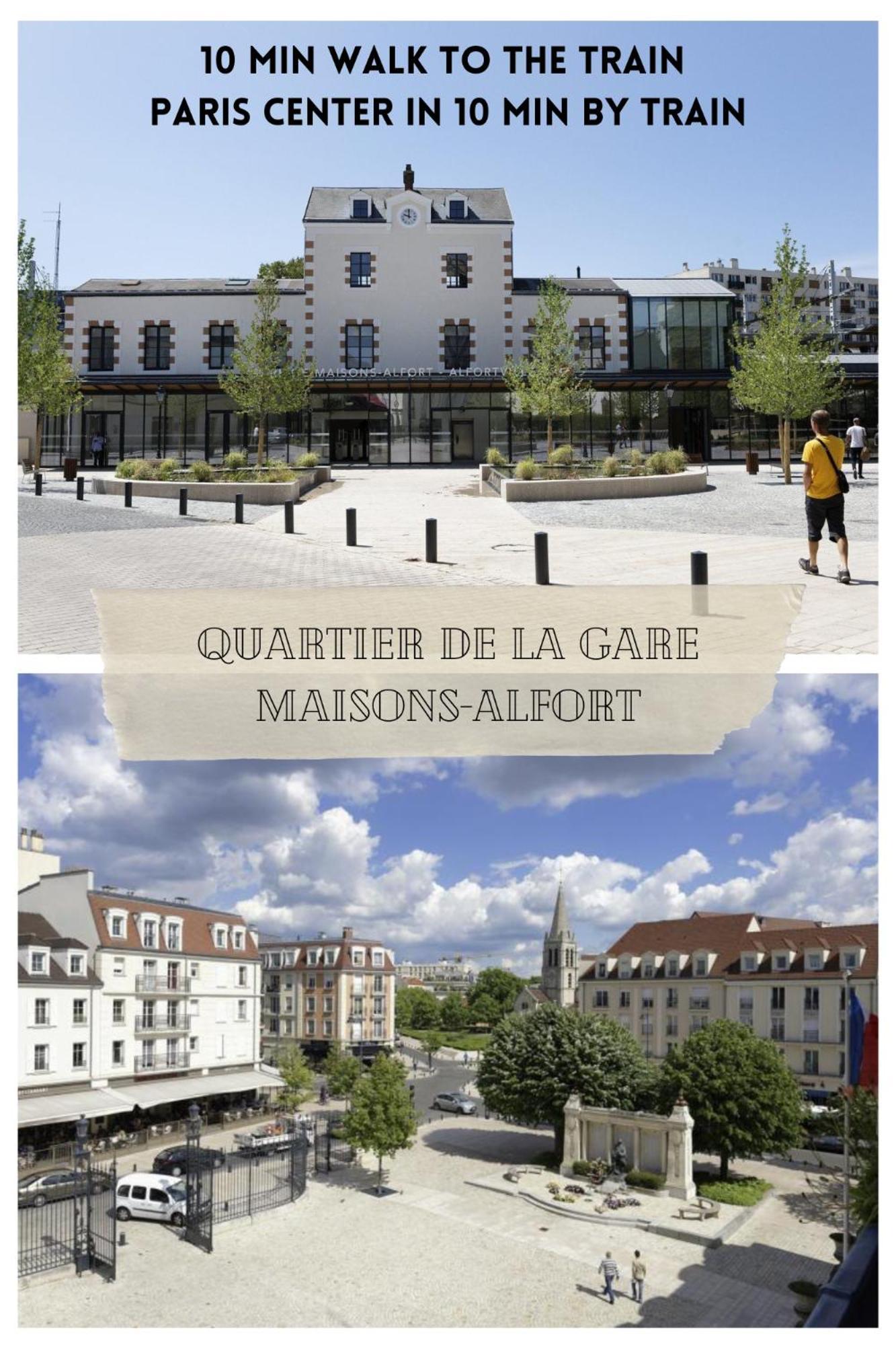 Chambre 1, Calme, 1 Station De Paris, Bureau Maisons-Alfort Esterno foto