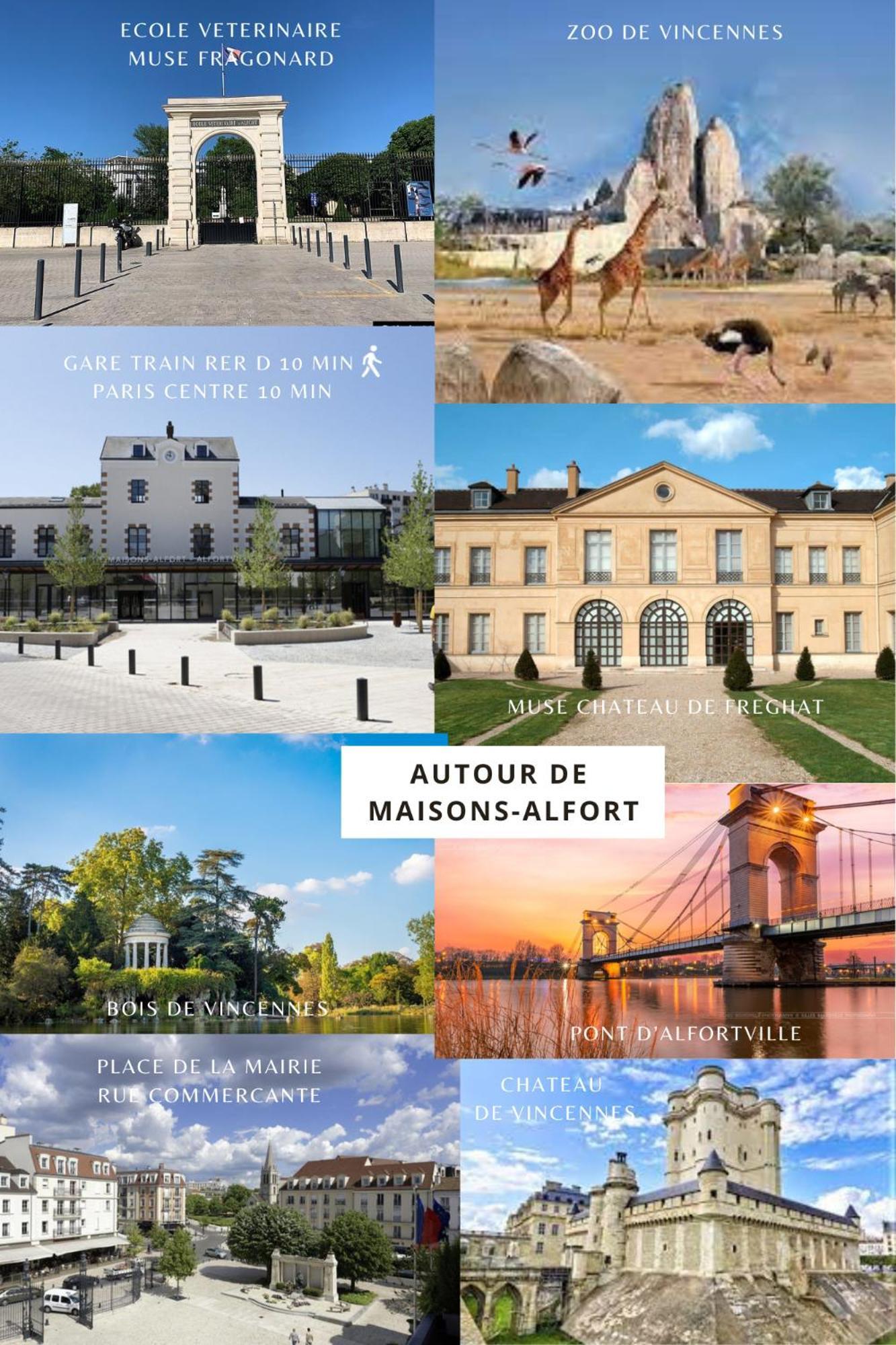 Chambre 1, Calme, 1 Station De Paris, Bureau Maisons-Alfort Esterno foto